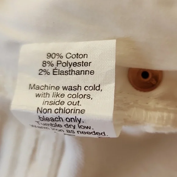 NWT J Crew Jeans White - Picture 5 of 6